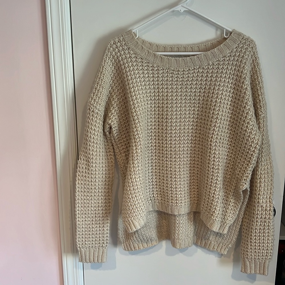 Gab Kate Cream Knitted Sweater